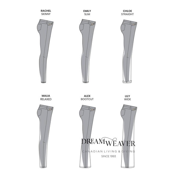 EMILY Slim Jeans | Waverly Cigarette | Yoga Jeans | Size 24 - Picture 5 of 9